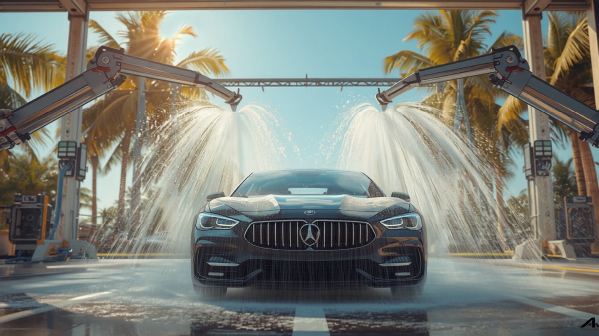 Lavage automobile robotisé ASP CAR WASH à Abidjan